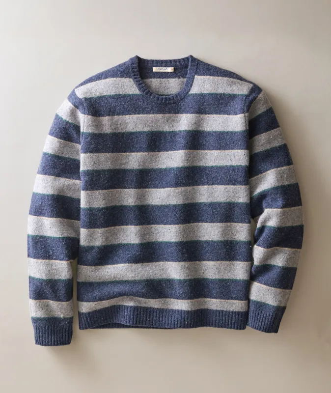Coastal Merino Crewneck Sweater made by Marine Layer