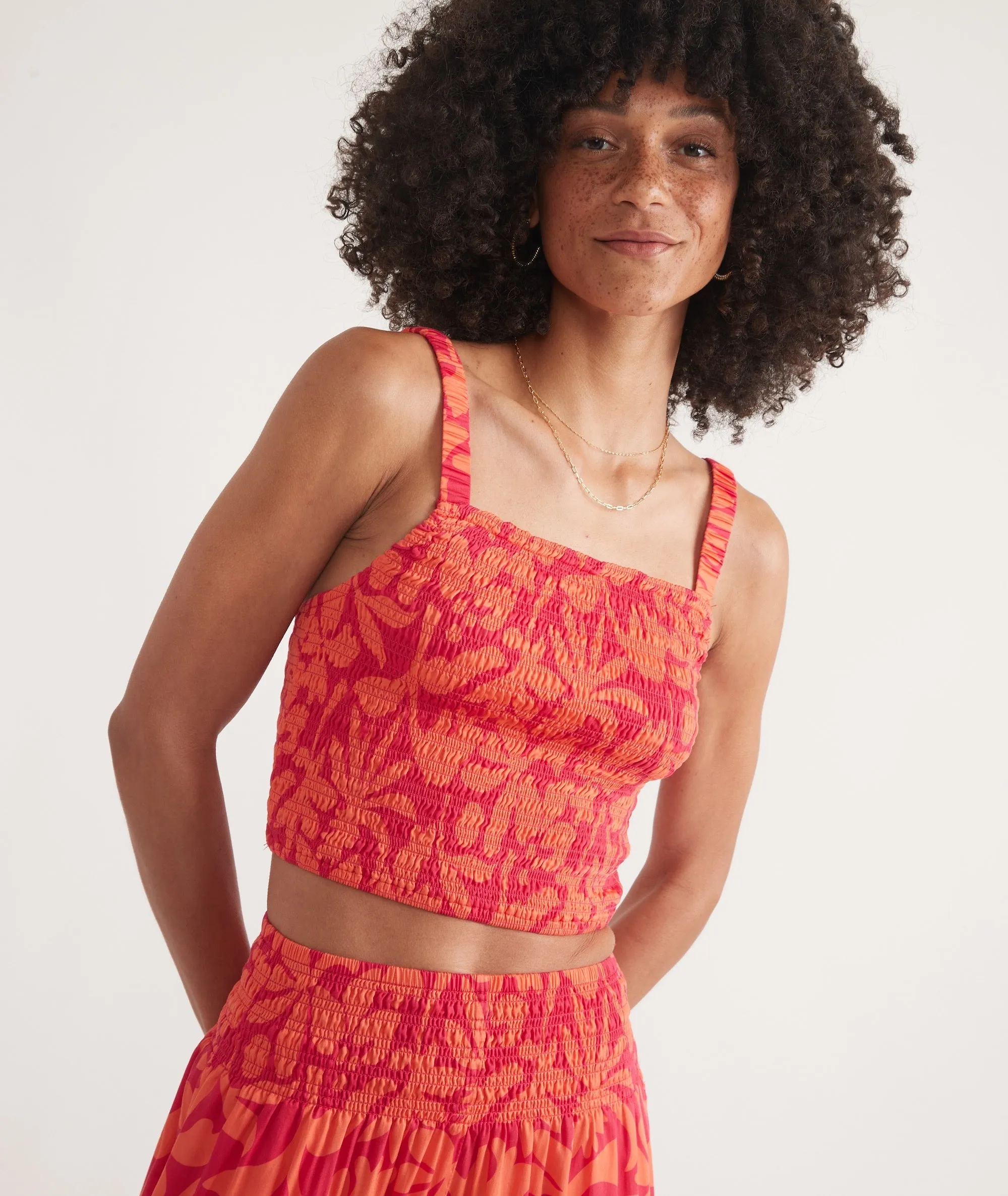 Archive Smocked Tank sold by Marine Layer product image thumbnail 2