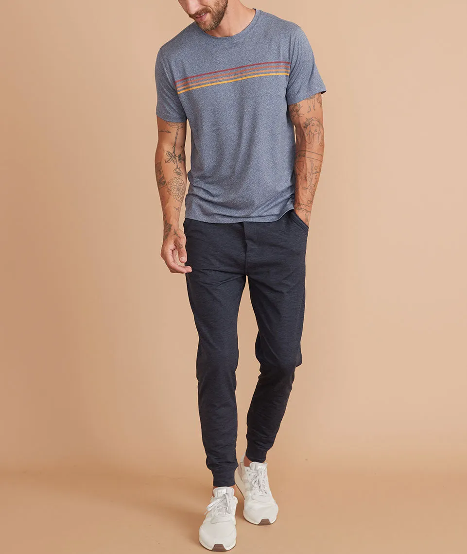 Sport Crew Graphic Tee in Patriot Blue sold by Marine Layer product image thumbnail 4