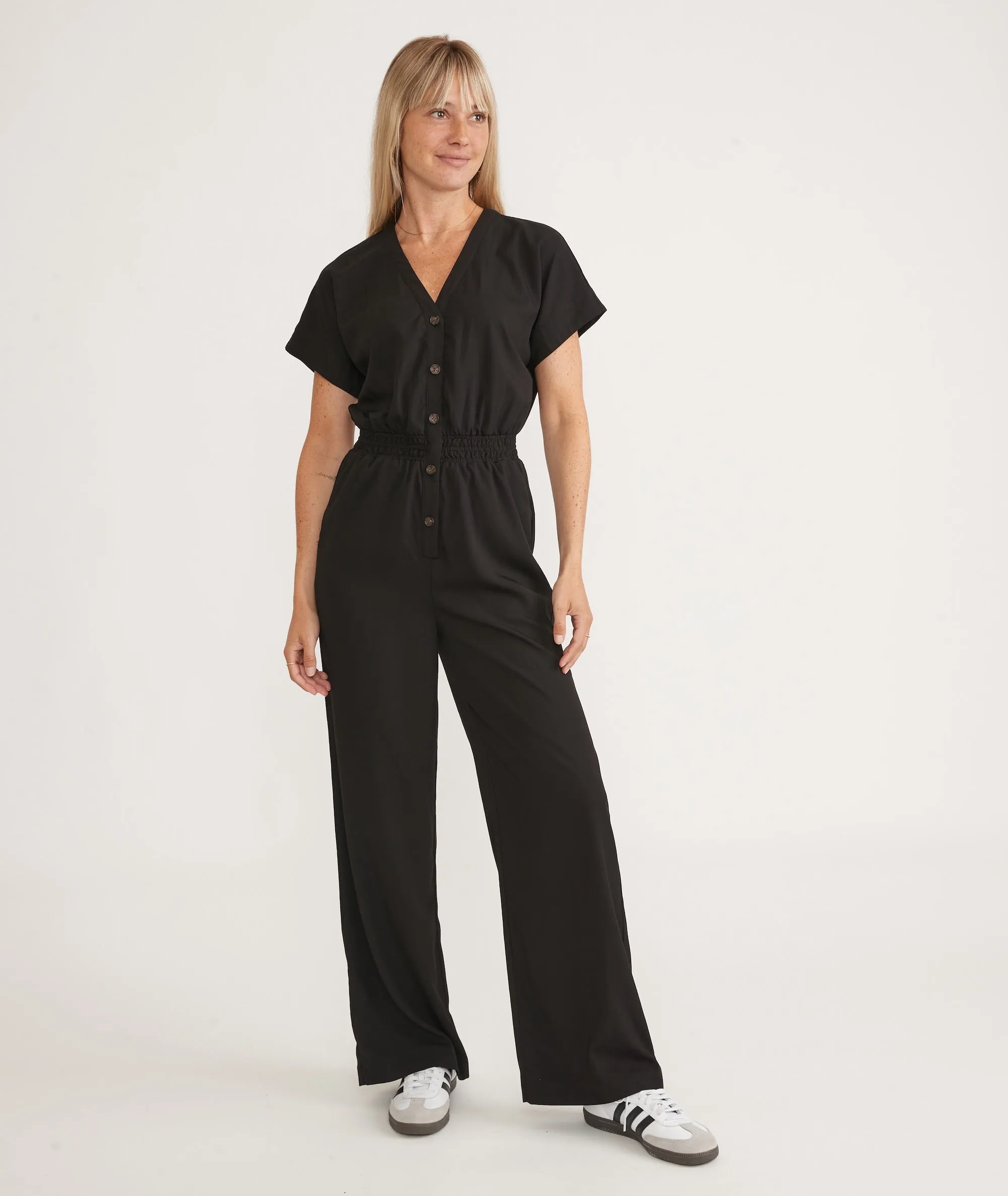 Wide Leg Jumpsuit sold by Marine Layer product image thumbnail 5