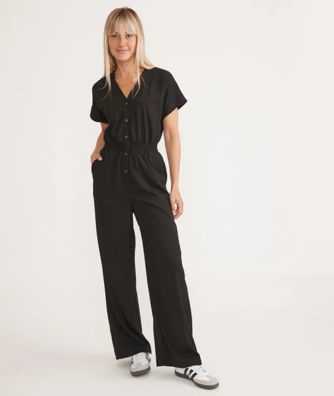 Wide Leg Jumpsuit sold by Marine Layer