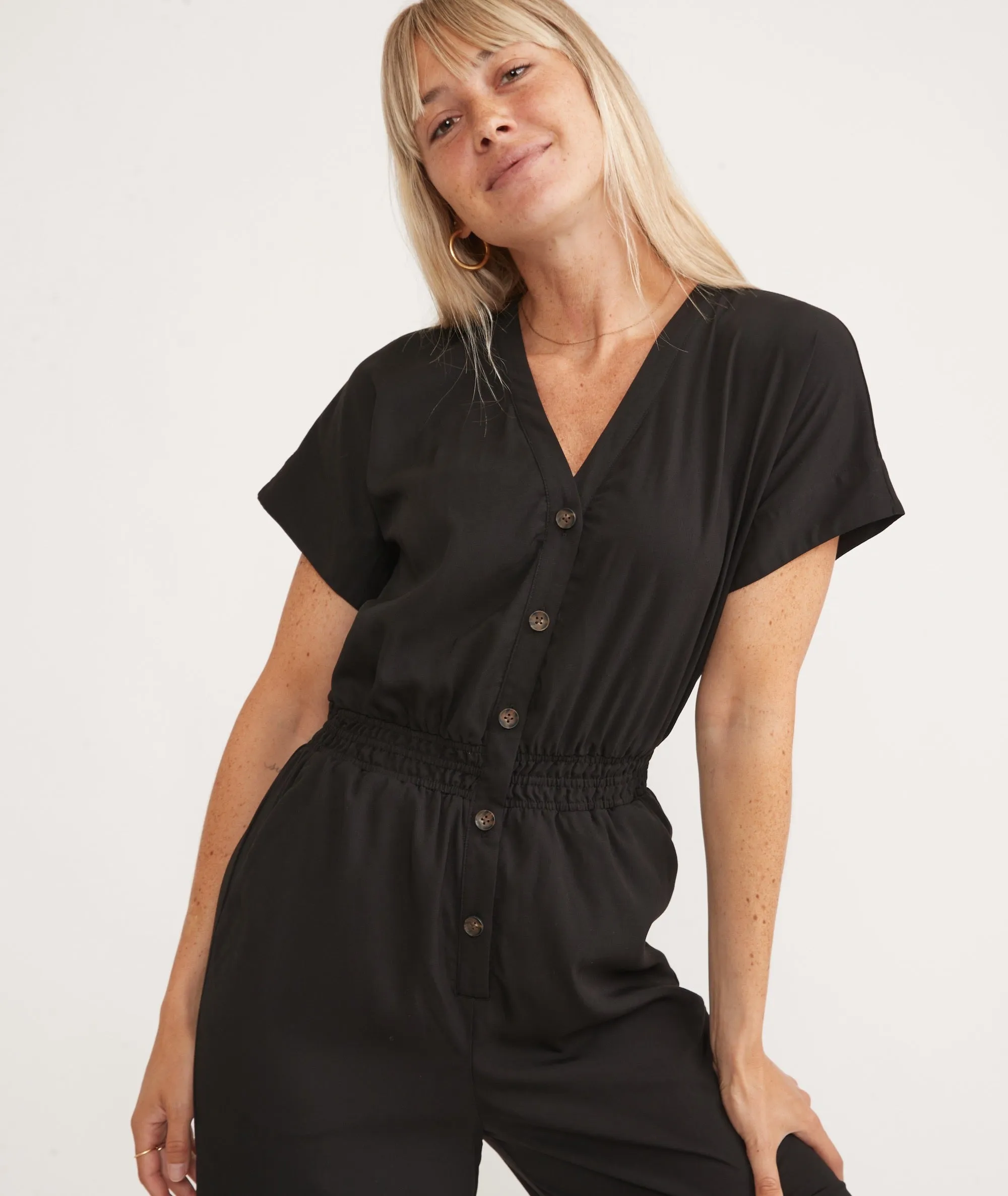 Wide Leg Jumpsuit sold by Marine Layer product image thumbnail 2