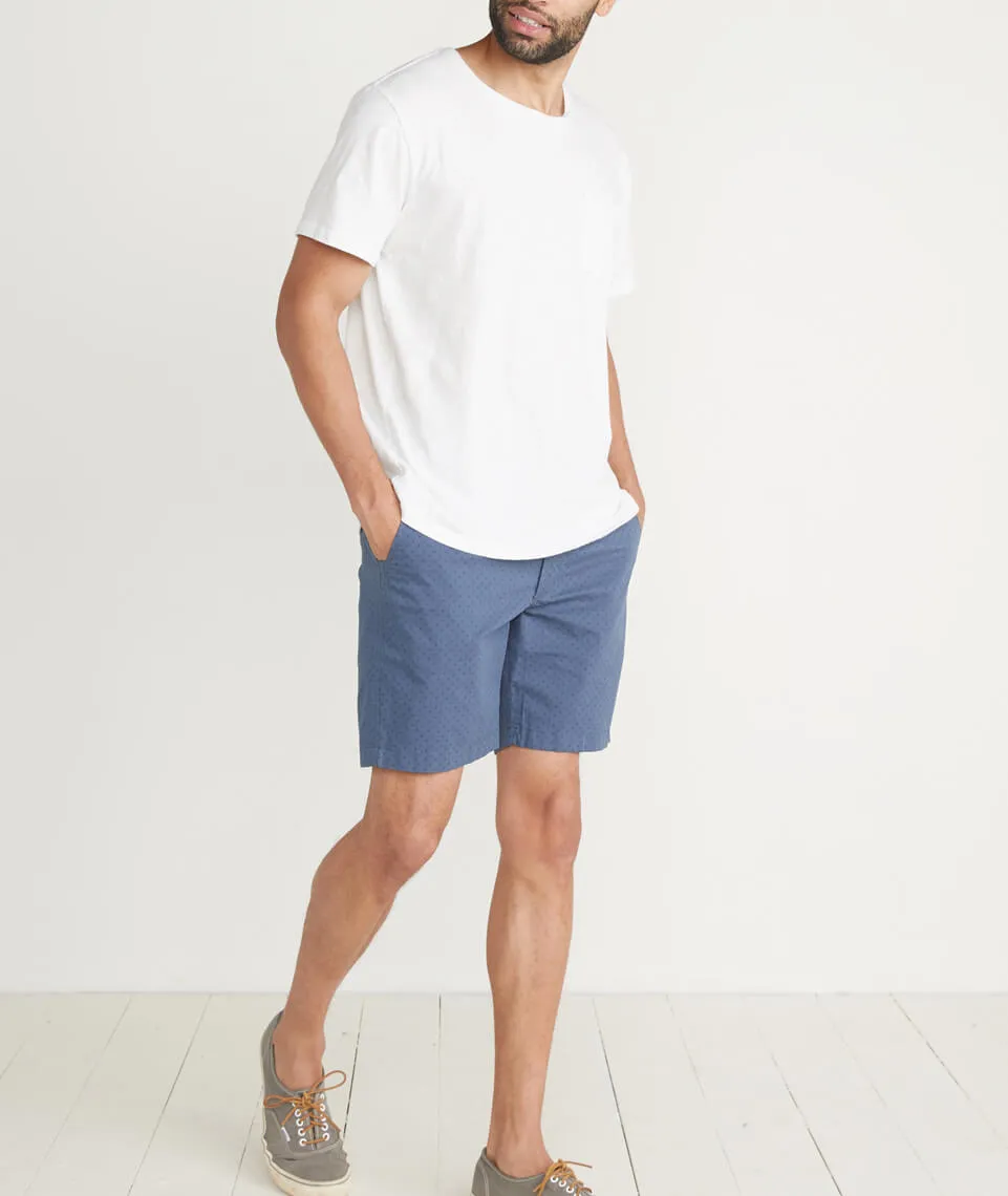 Walk Short in Vintage Indigo Print sold by Marine Layer product image thumbnail 3