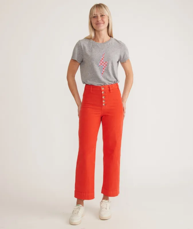 Bridget Corduroy Crop Pant sold by Marine Layer