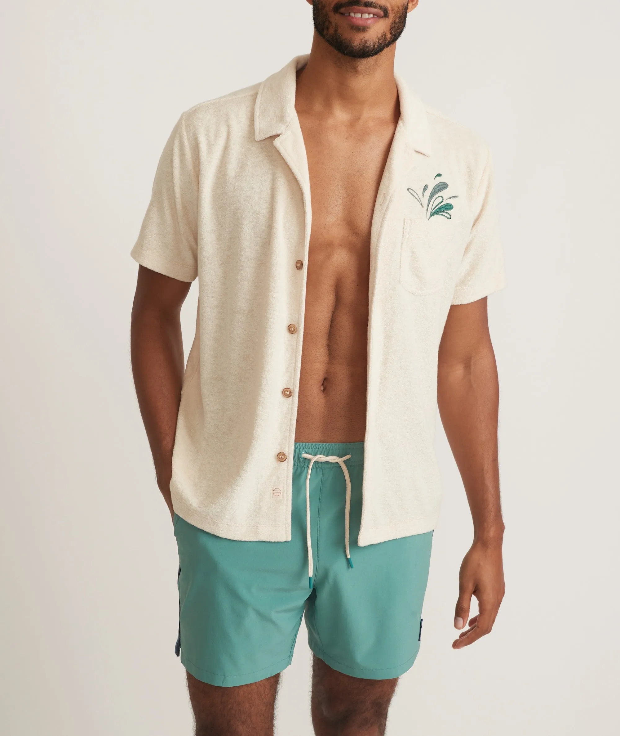 Terry Out Resort Shirt sold by Marine Layer product image thumbnail 2