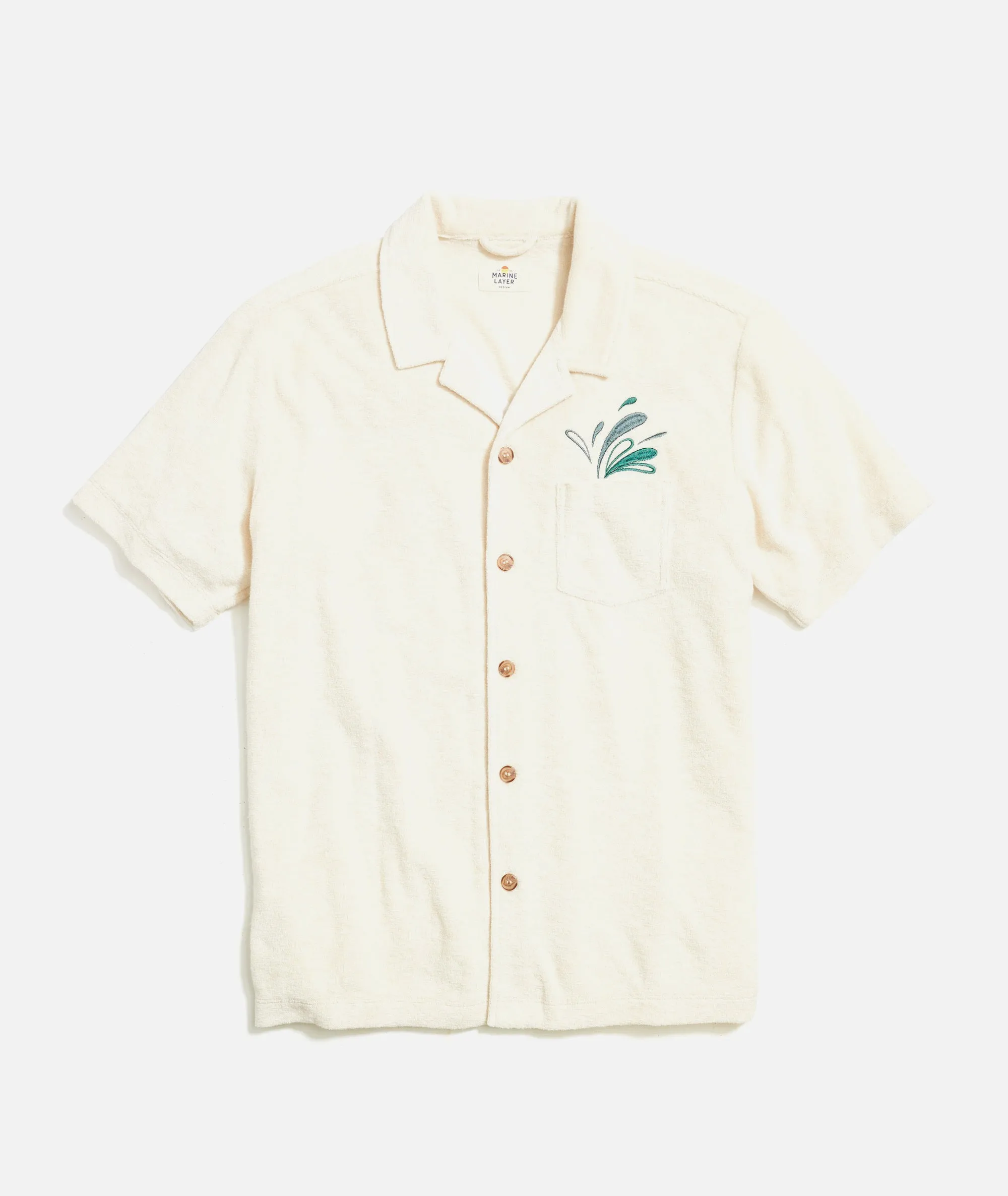 Terry Out Resort Shirt sold by Marine Layer