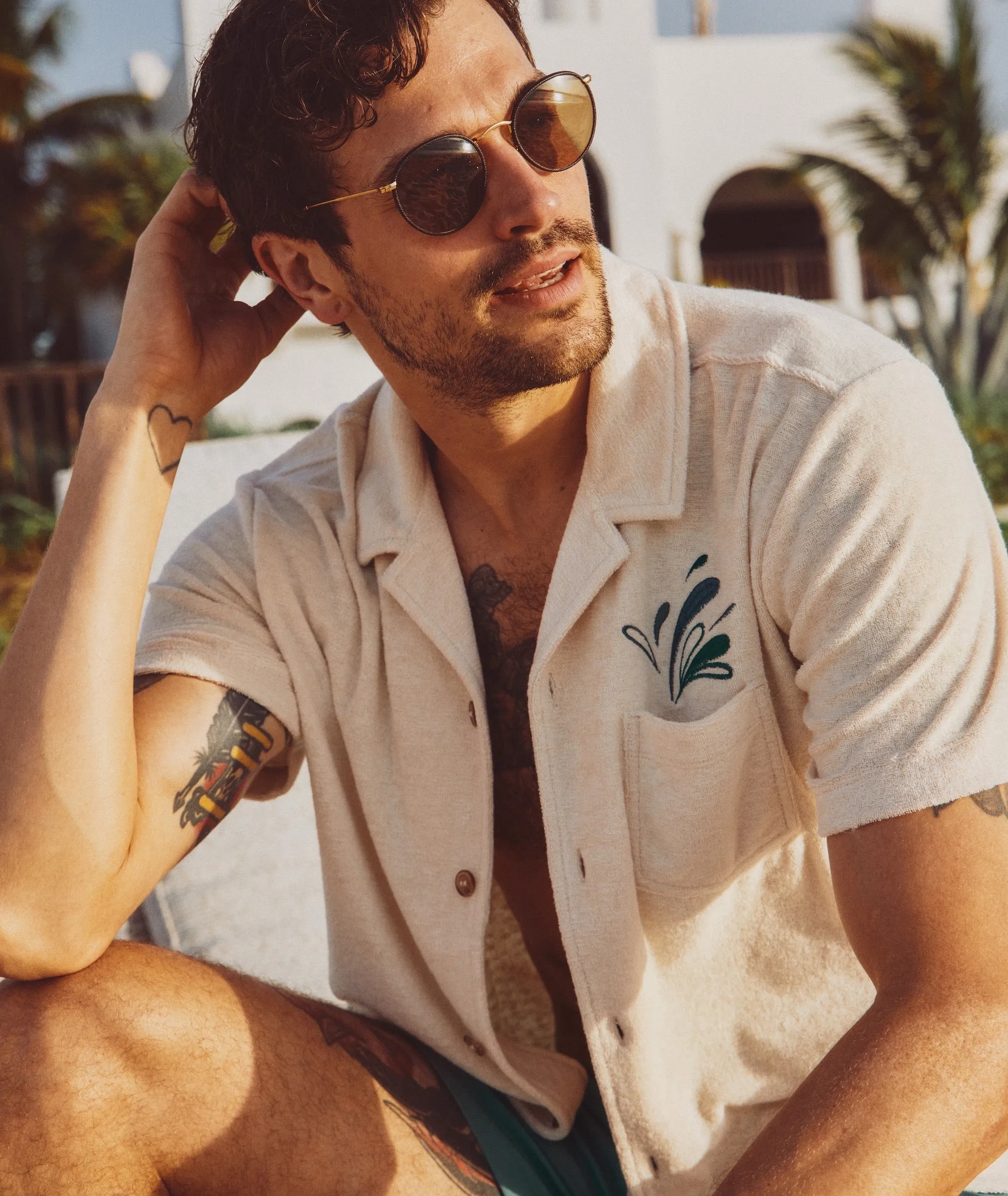 Terry Out Resort Shirt sold by Marine Layer product image thumbnail 4
