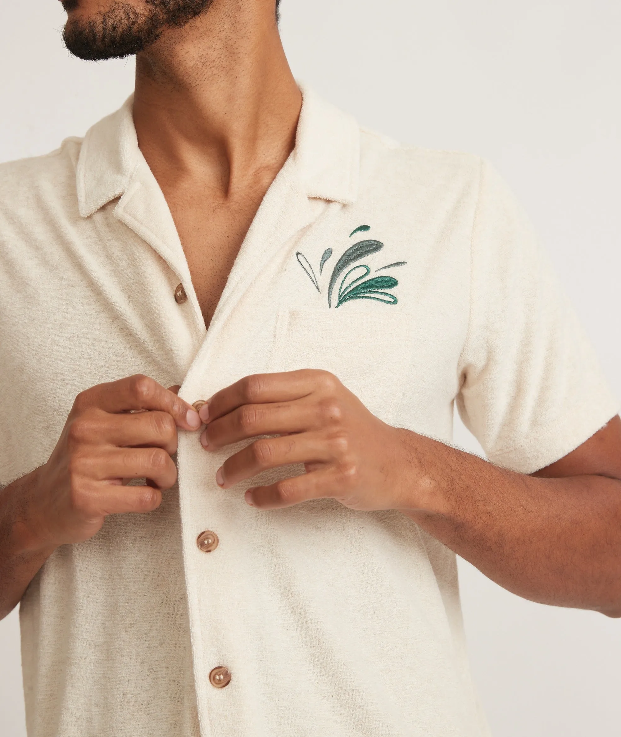 Terry Out Resort Shirt sold by Marine Layer product image thumbnail 5