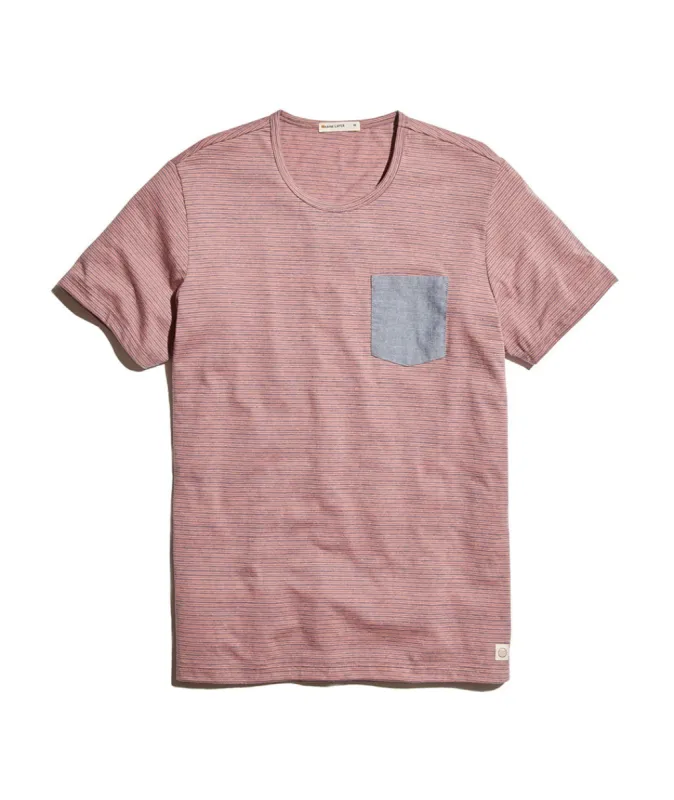 Ortega Pocket Tee sold by Marine Layer