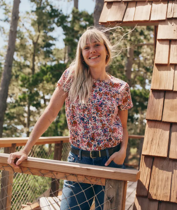 Swing Crew Tee sold by Marine Layer