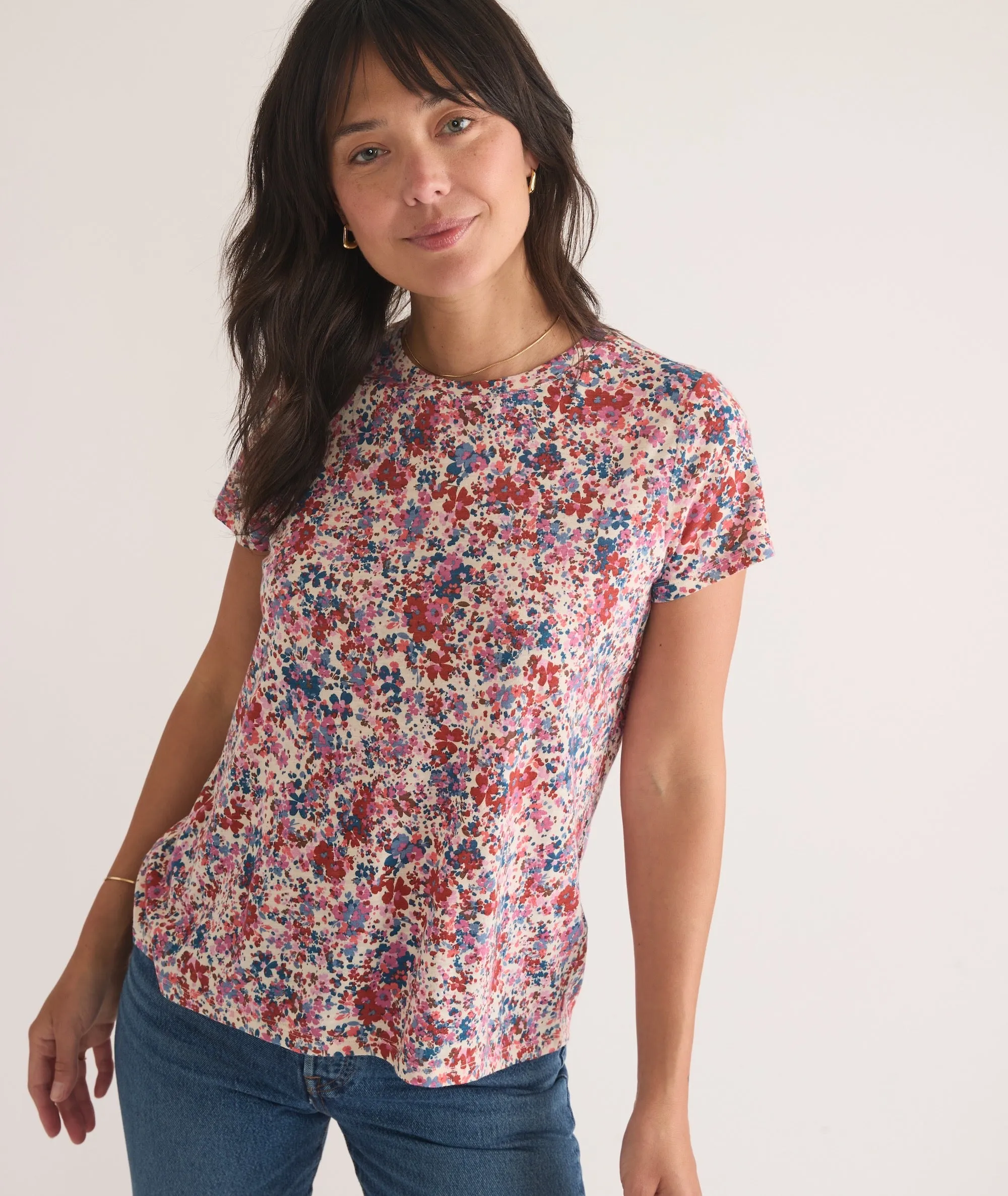 Swing Crew Tee sold by Marine Layer product image thumbnail 2