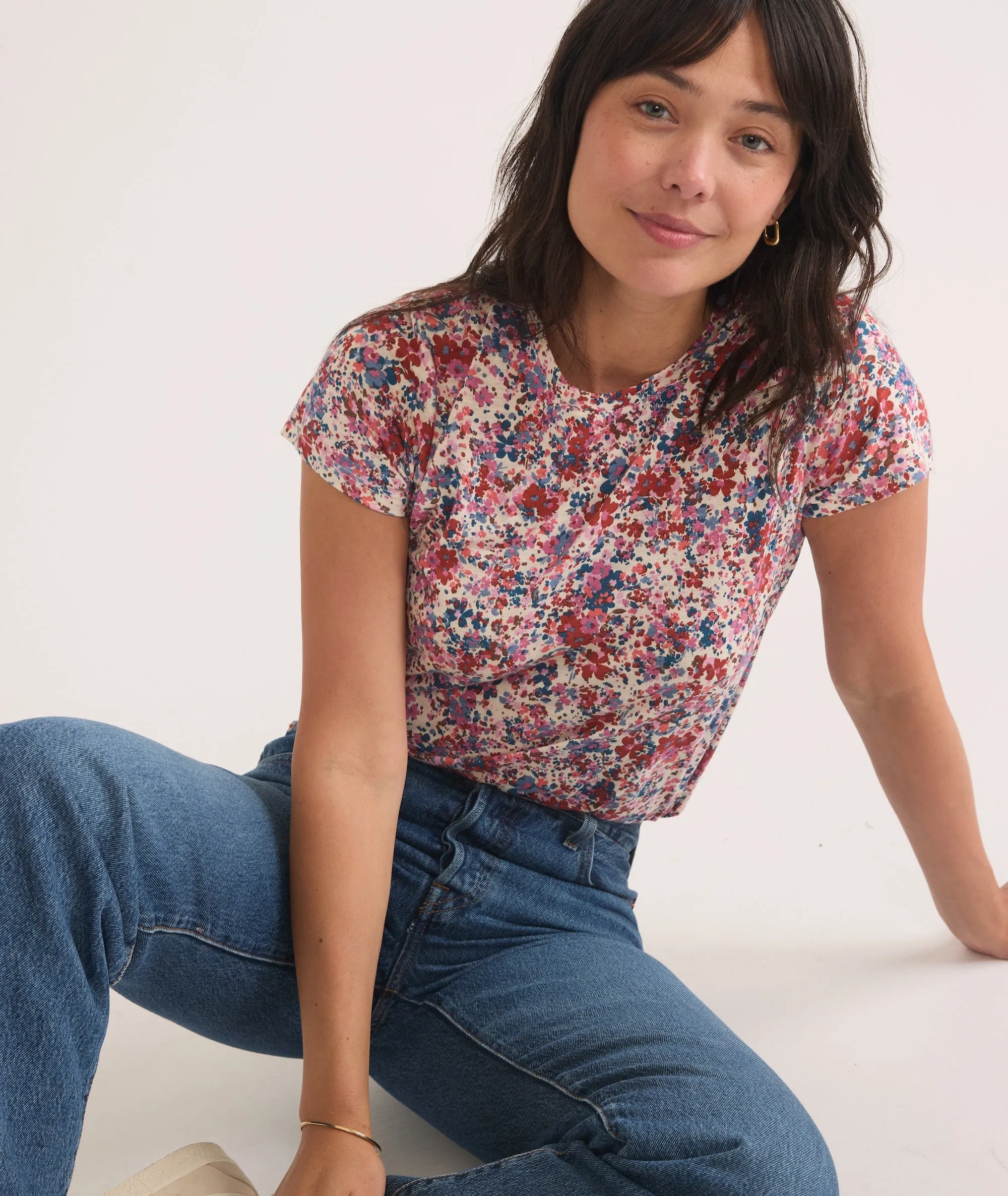 Swing Crew Tee sold by Marine Layer product image thumbnail 4