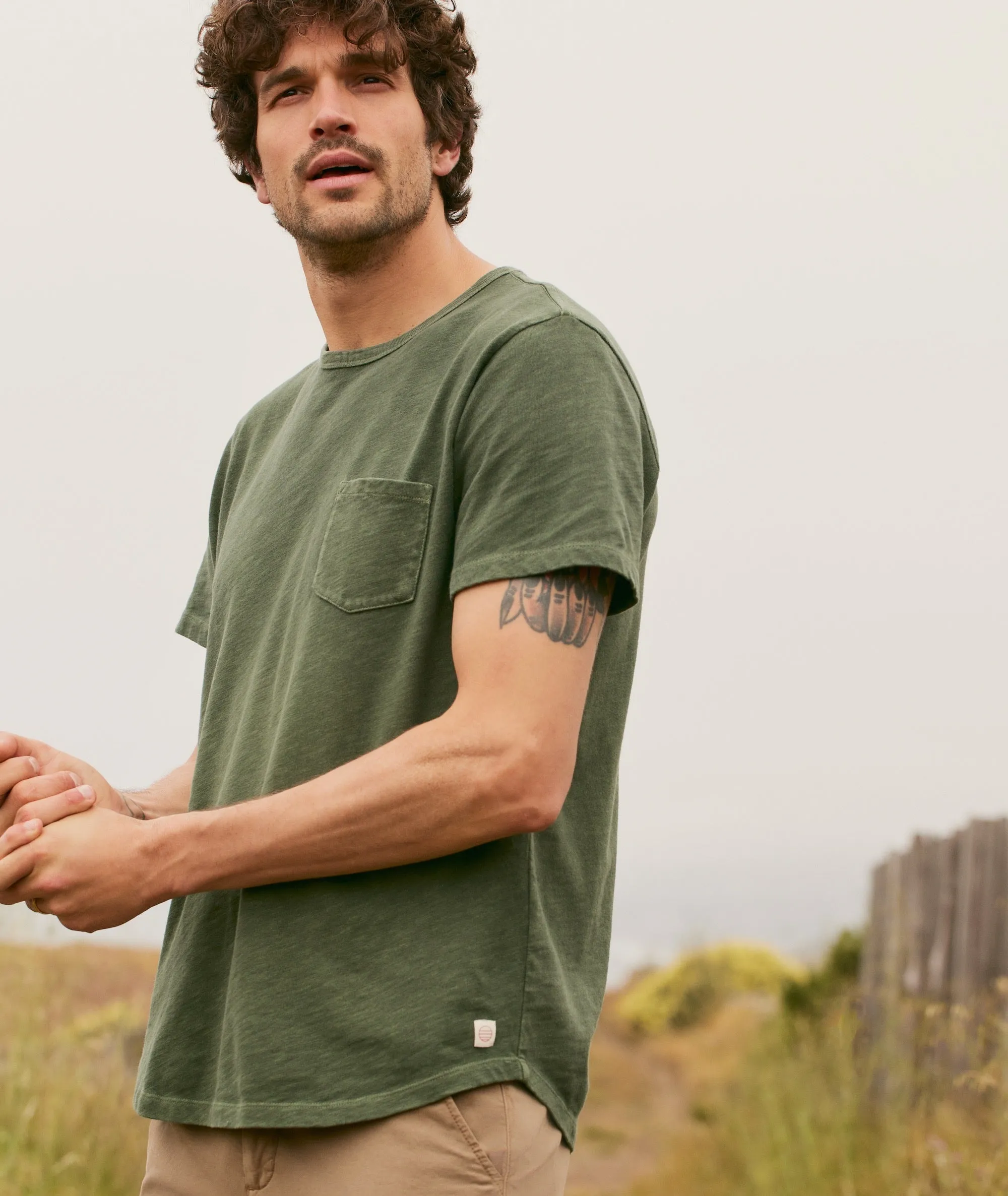 Vintage Heavy Slub Pocket Tee sold by Marine Layer product image thumbnail 2
