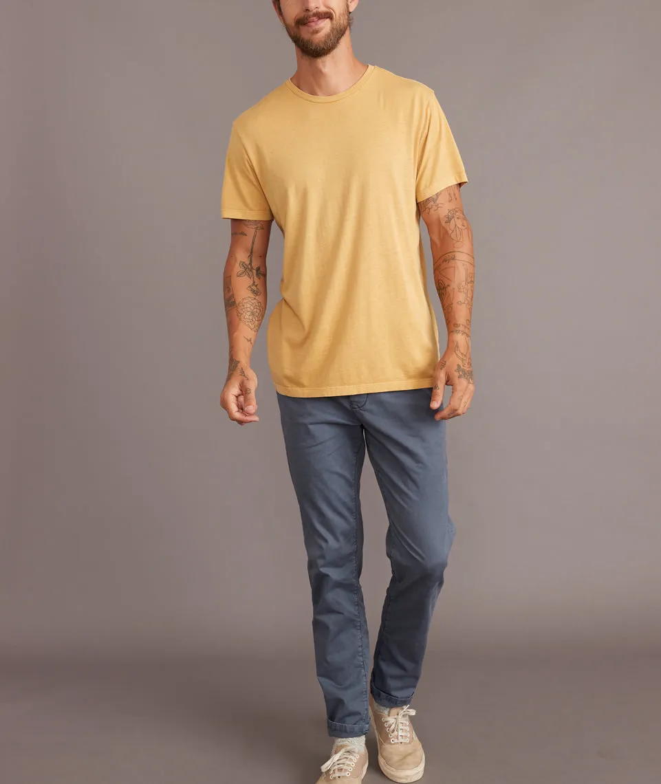 Signature Crew Tee in Faded Ochre sold by Marine Layer product image thumbnail 5