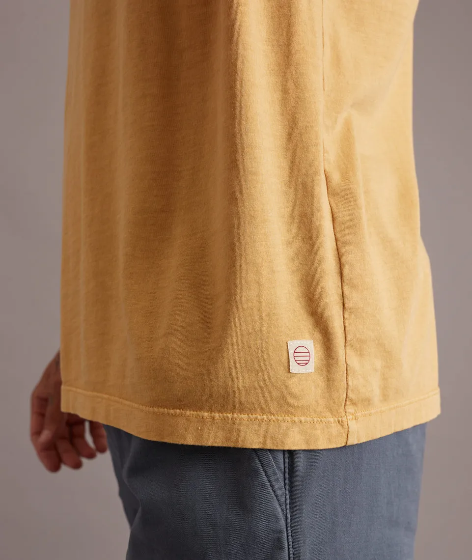 Signature Crew Tee in Faded Ochre sold by Marine Layer product image thumbnail 4