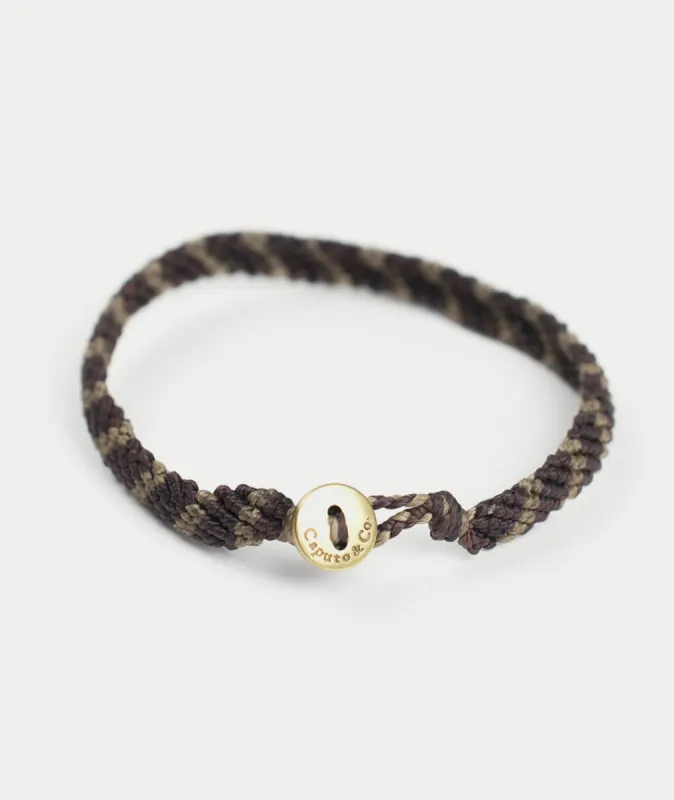 Hand-knotted Stripe With Metal Button sold by Marine Layer
