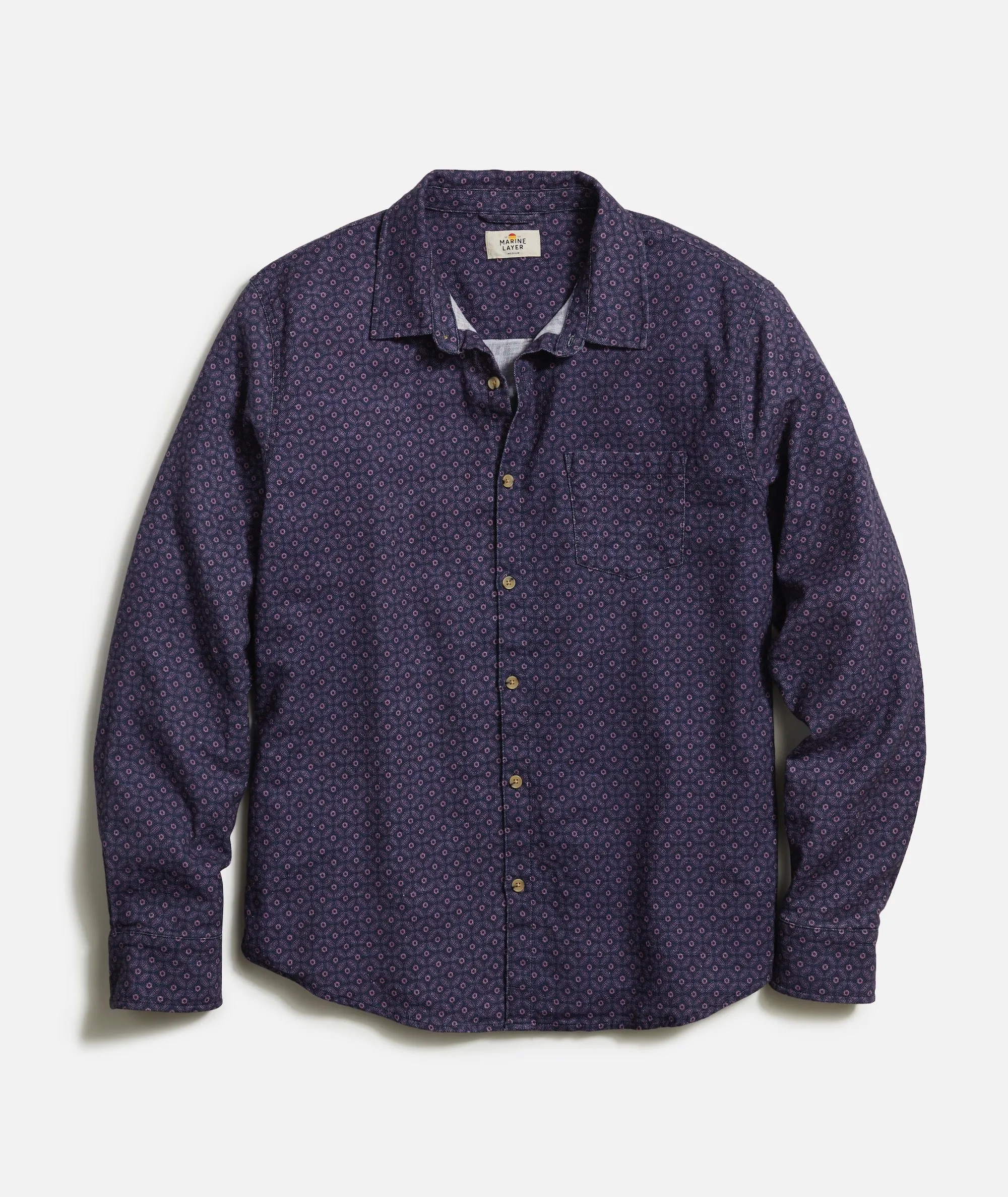 Stretch Selvage Long Sleeve Shirt sold by Marine Layer