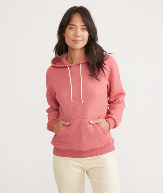Corbet Quilted Hoodie sold by Marine Layer