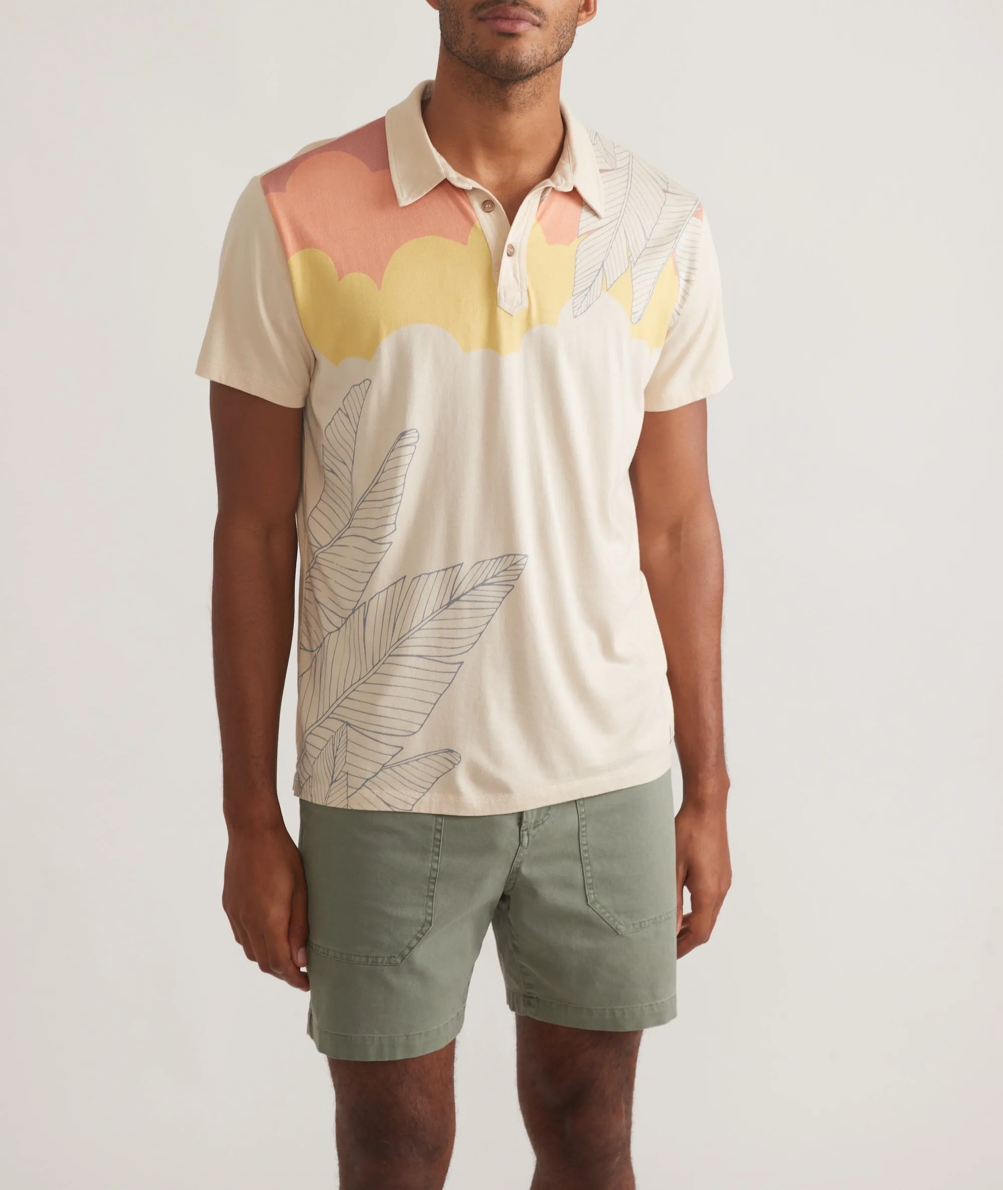 Graphic Polo sold by Marine Layer product image thumbnail 2