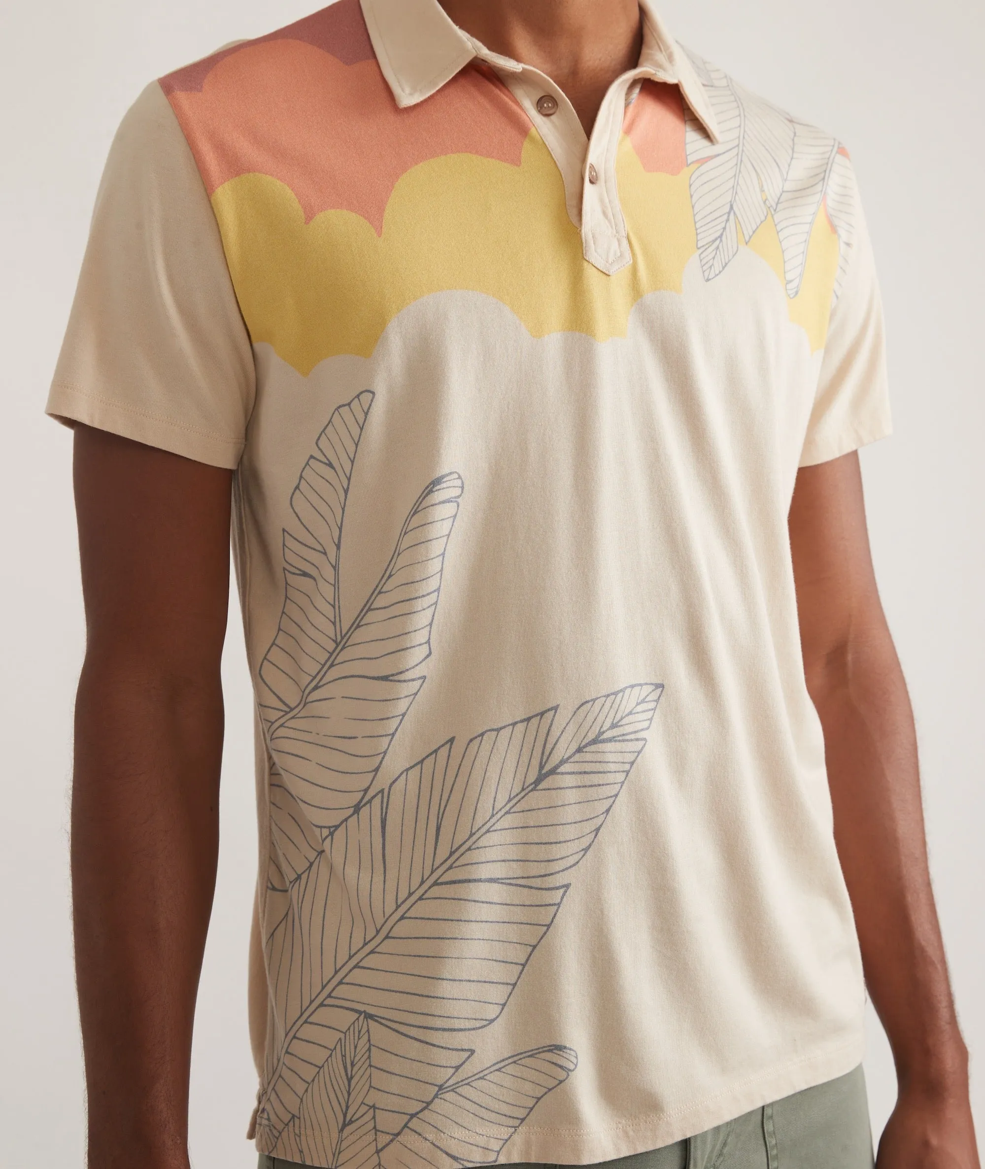 Graphic Polo sold by Marine Layer product image thumbnail 3