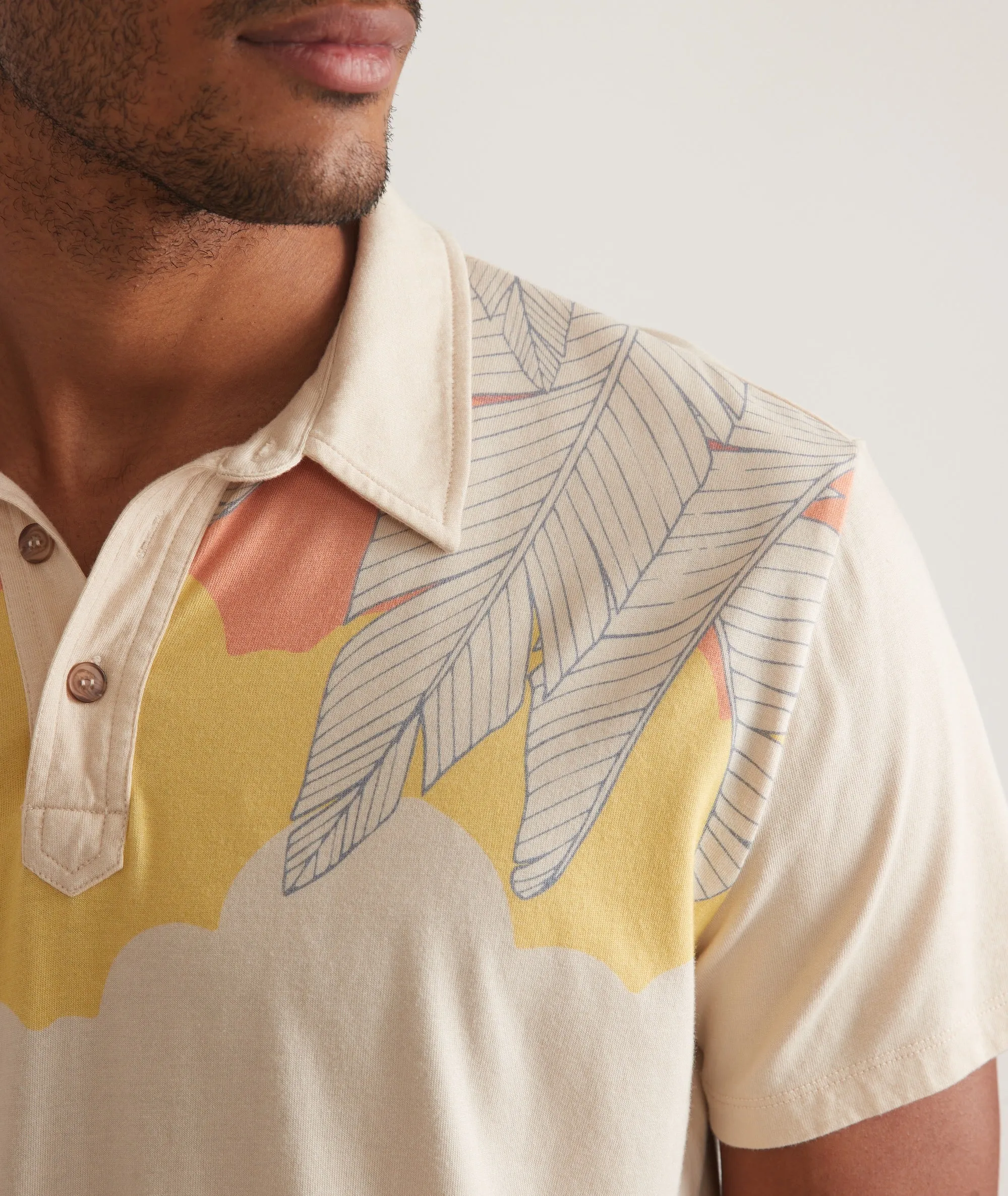 Graphic Polo sold by Marine Layer product image thumbnail 4