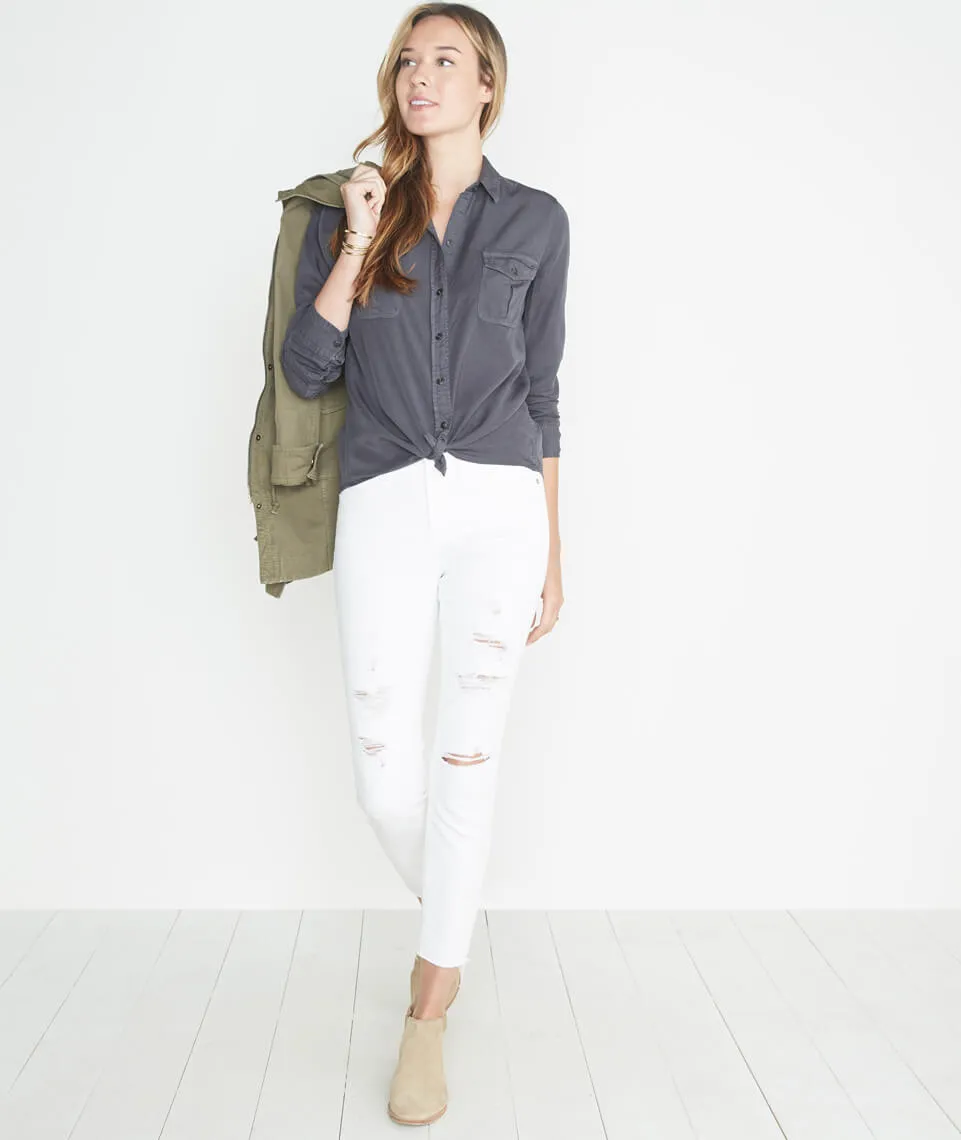 Hadley Button Down in Charcoal sold by Marine Layer product image thumbnail 5
