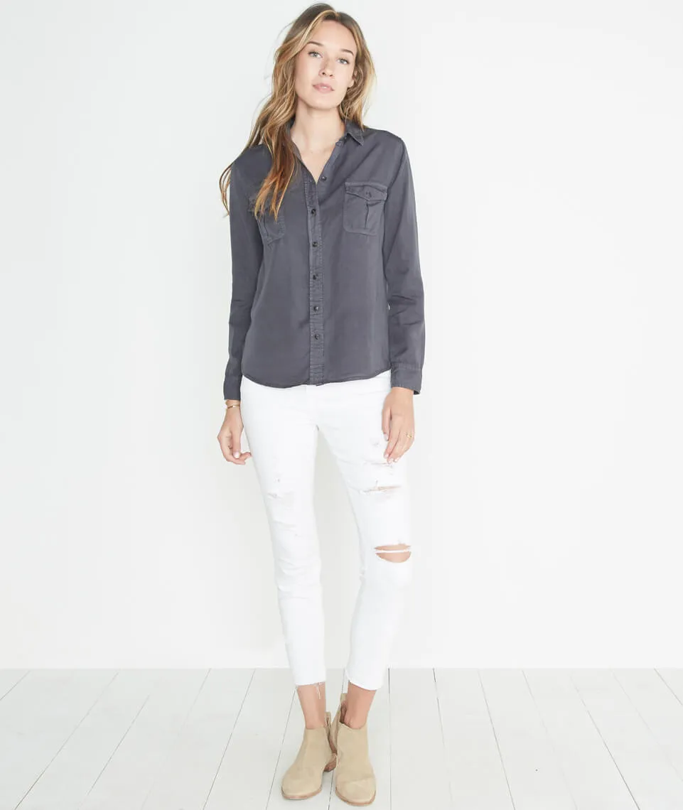 Hadley Button Down in Charcoal sold by Marine Layer product image thumbnail 3