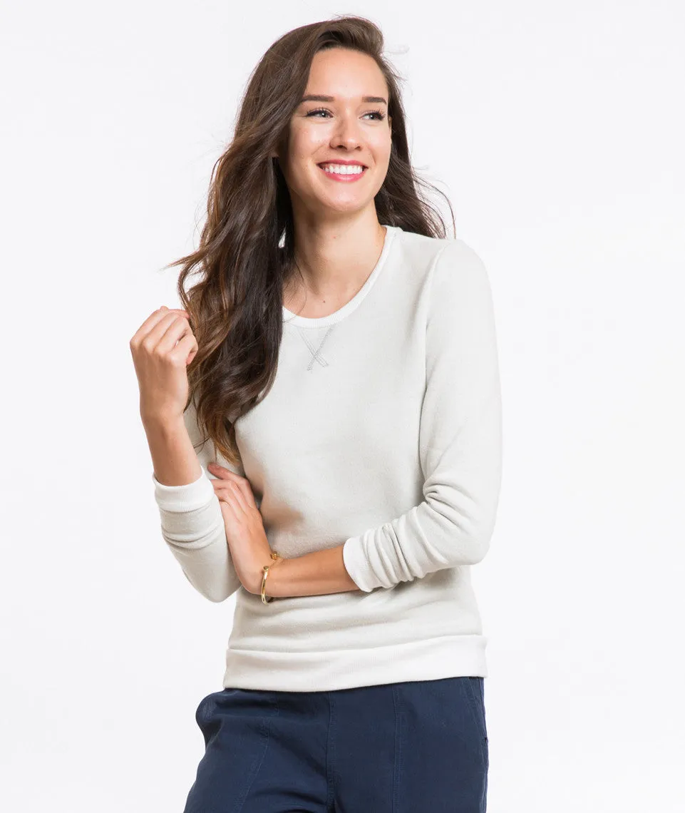 Leila Raglan Crewneck Sweatshirt sold by Marine Layer product image thumbnail 2