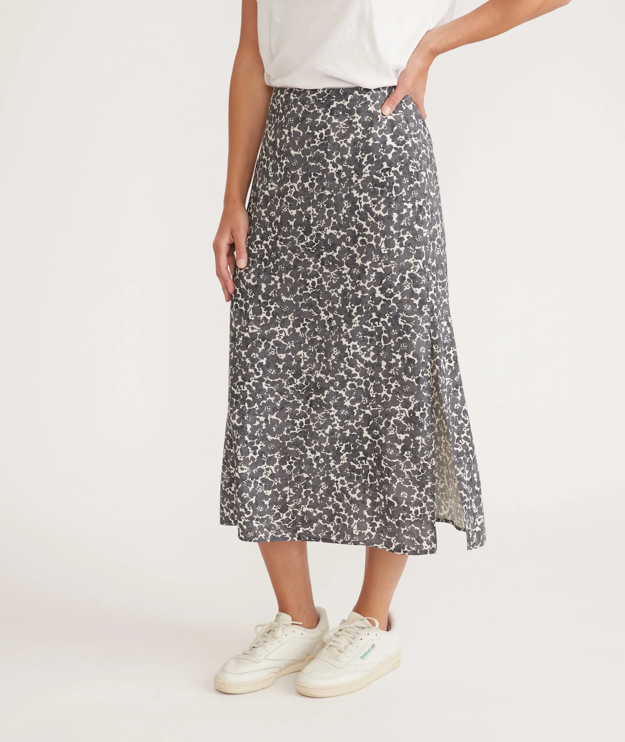 Ryan Midi Slip Skirt sold by Marine Layer product image thumbnail 2