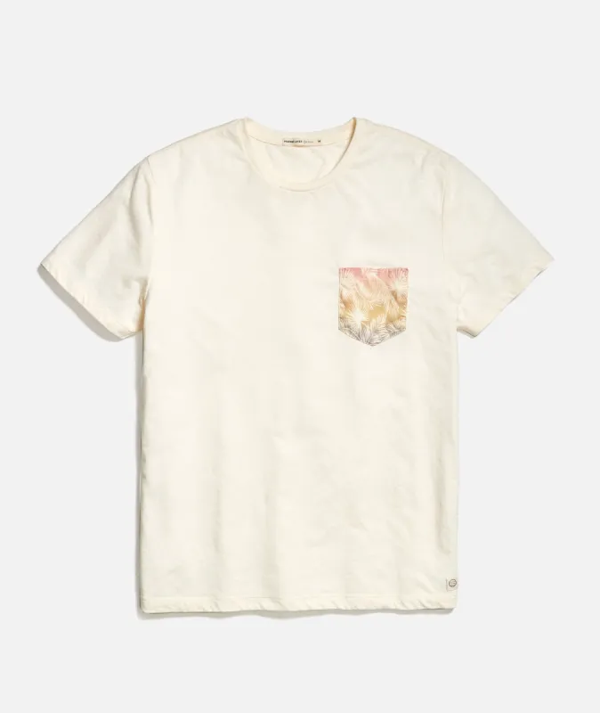 Signature Printed Pocket Tee sold by Marine Layer