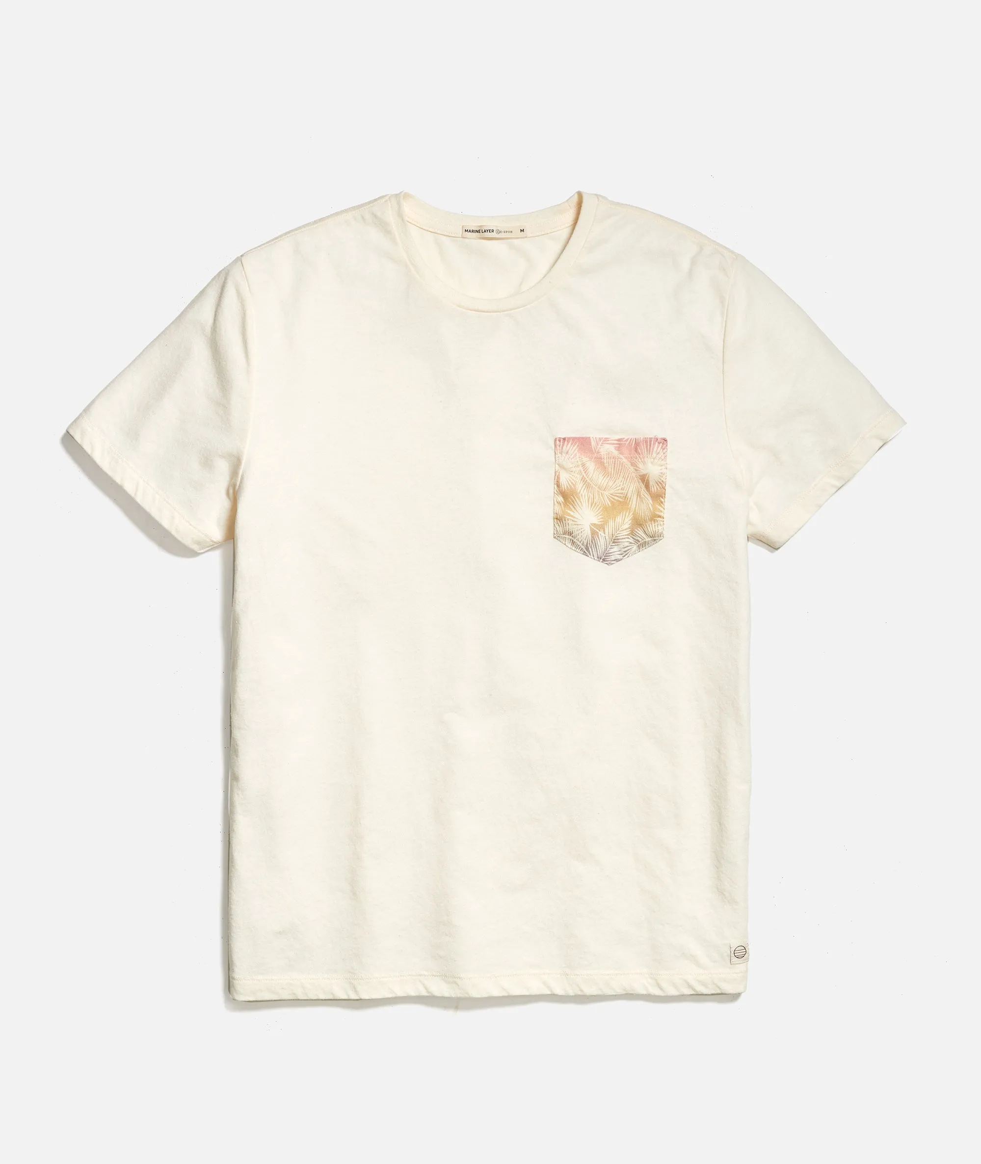 Signature Printed Pocket Tee sold by Marine Layer