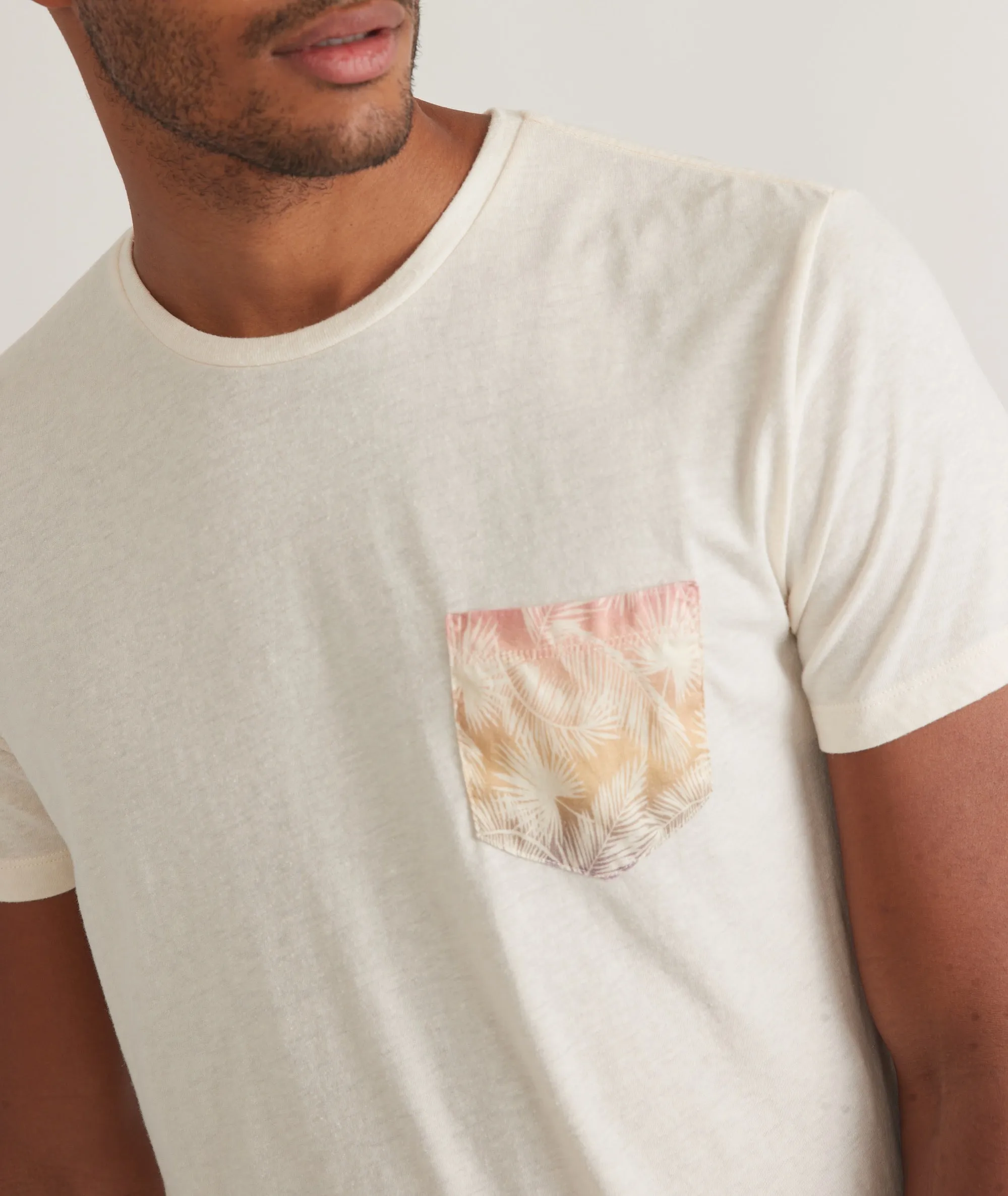 Signature Printed Pocket Tee sold by Marine Layer product image thumbnail 3