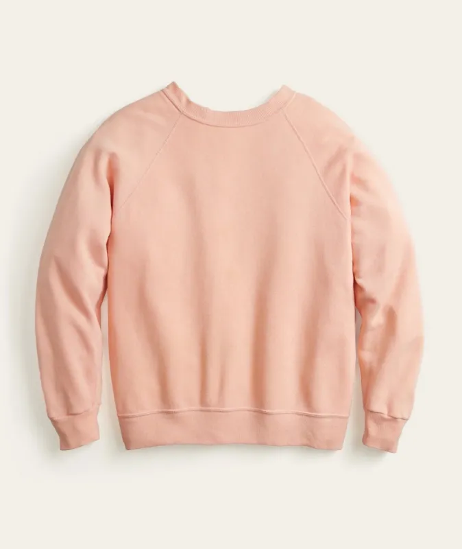 Blank Pink Crew sold by Marine Layer
