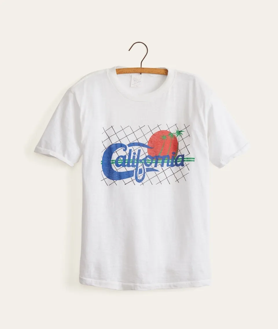 California Sunset Logo Tee sold by Marine Layer