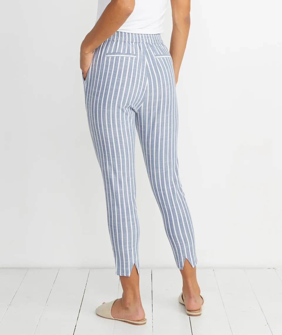 Monica Pant in Blue Stripe sold by Marine Layer product image thumbnail 2