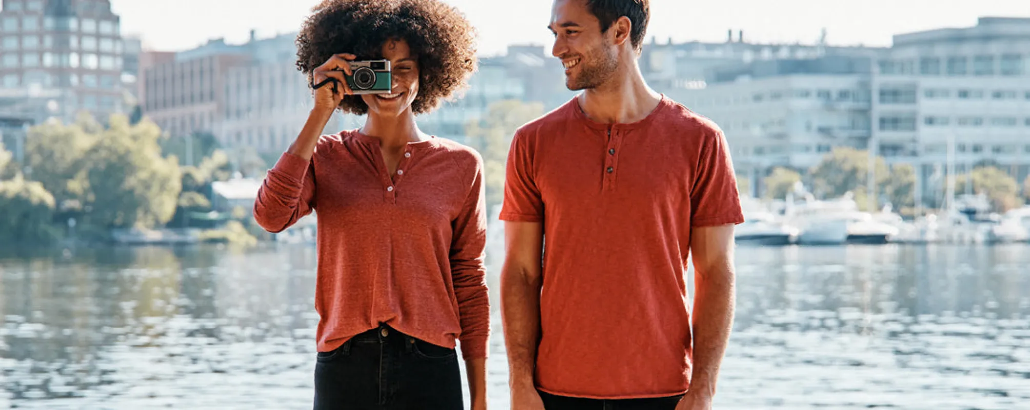 Gals Henley MC Fa18 sold by Marine Layer