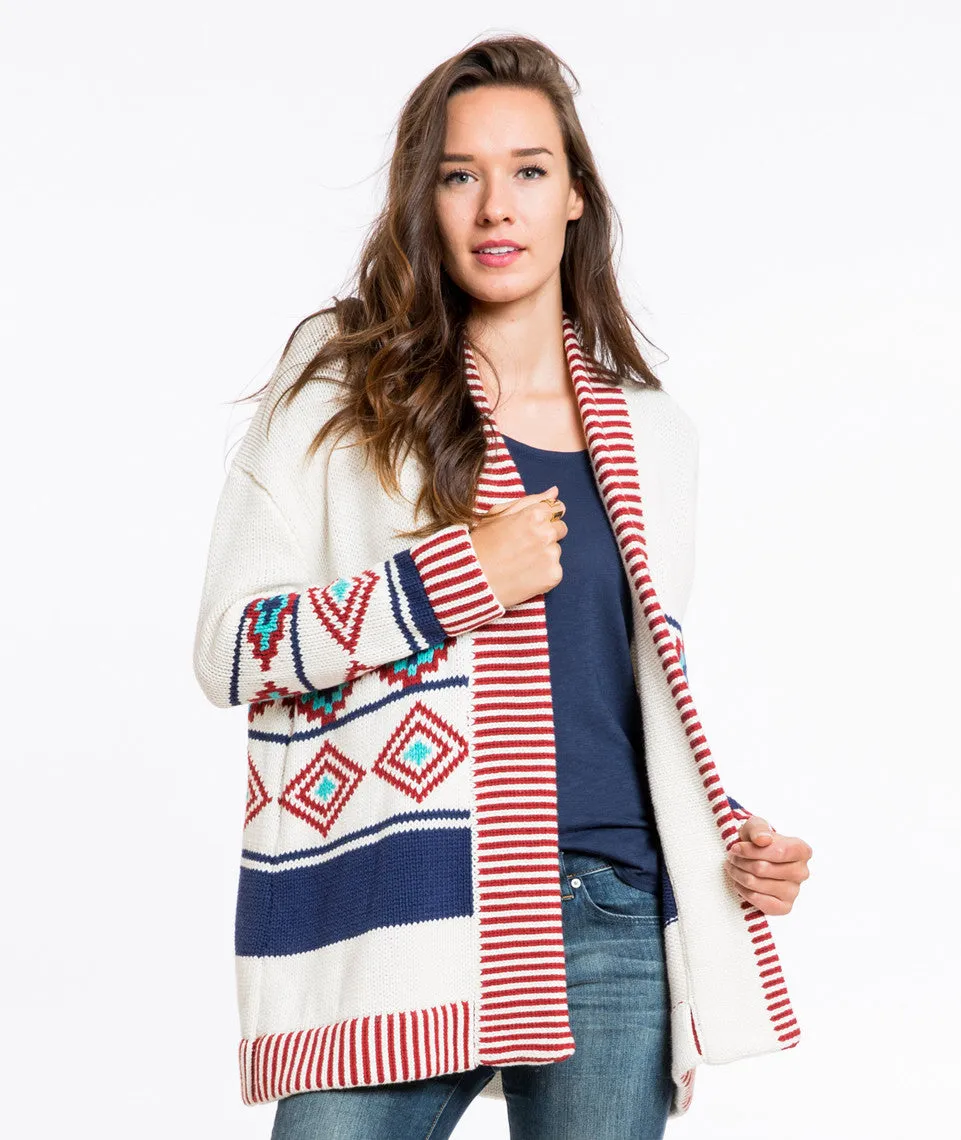 The Cora Aztec Cardigan sold by Marine Layer product image thumbnail 2