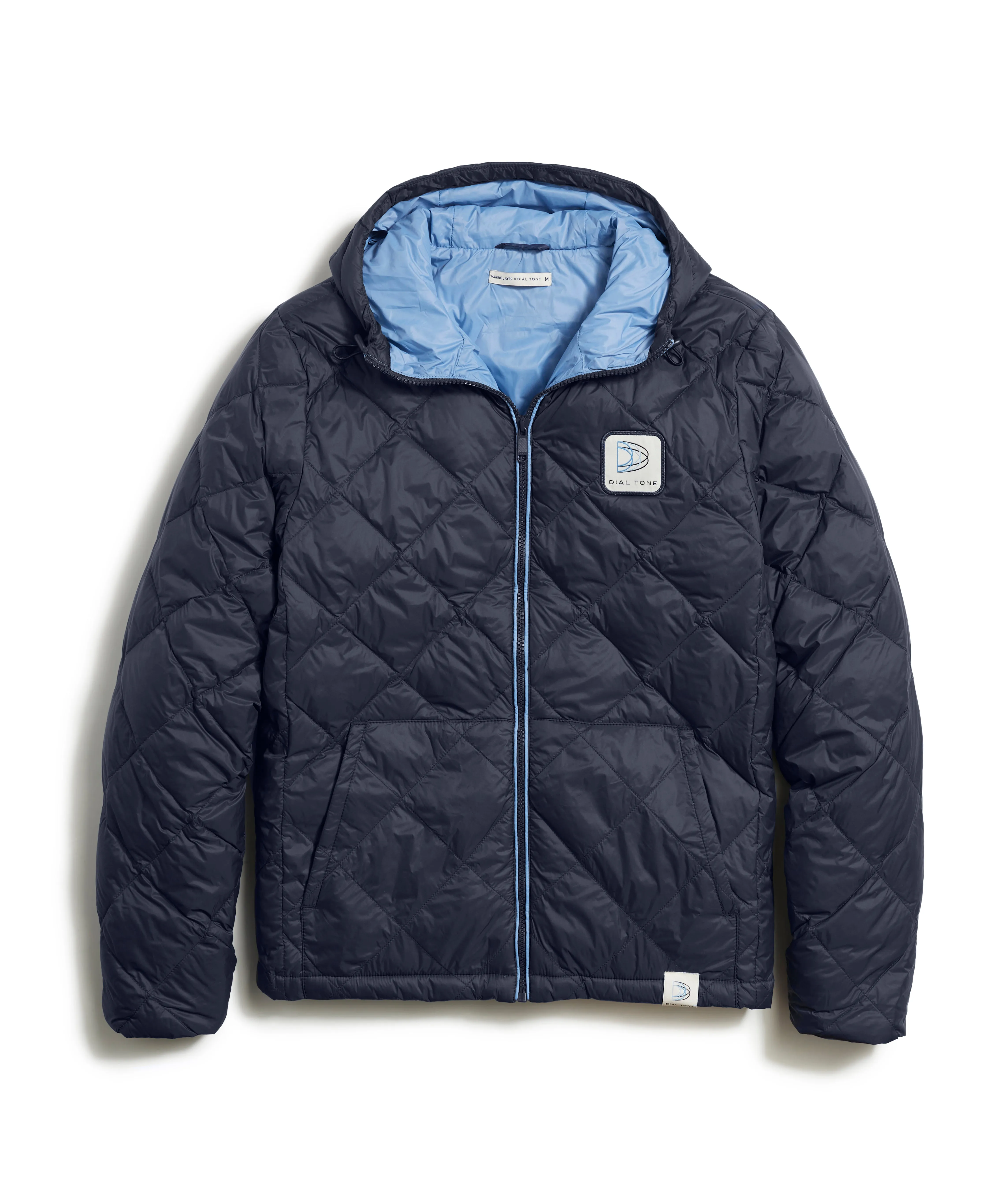 Custom Cut & Sew Diamond Quilted Puffer sold by Marine Layer