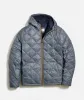 Custom Cut & Sew Diamond Quilted Puffer sold by Marine Layer