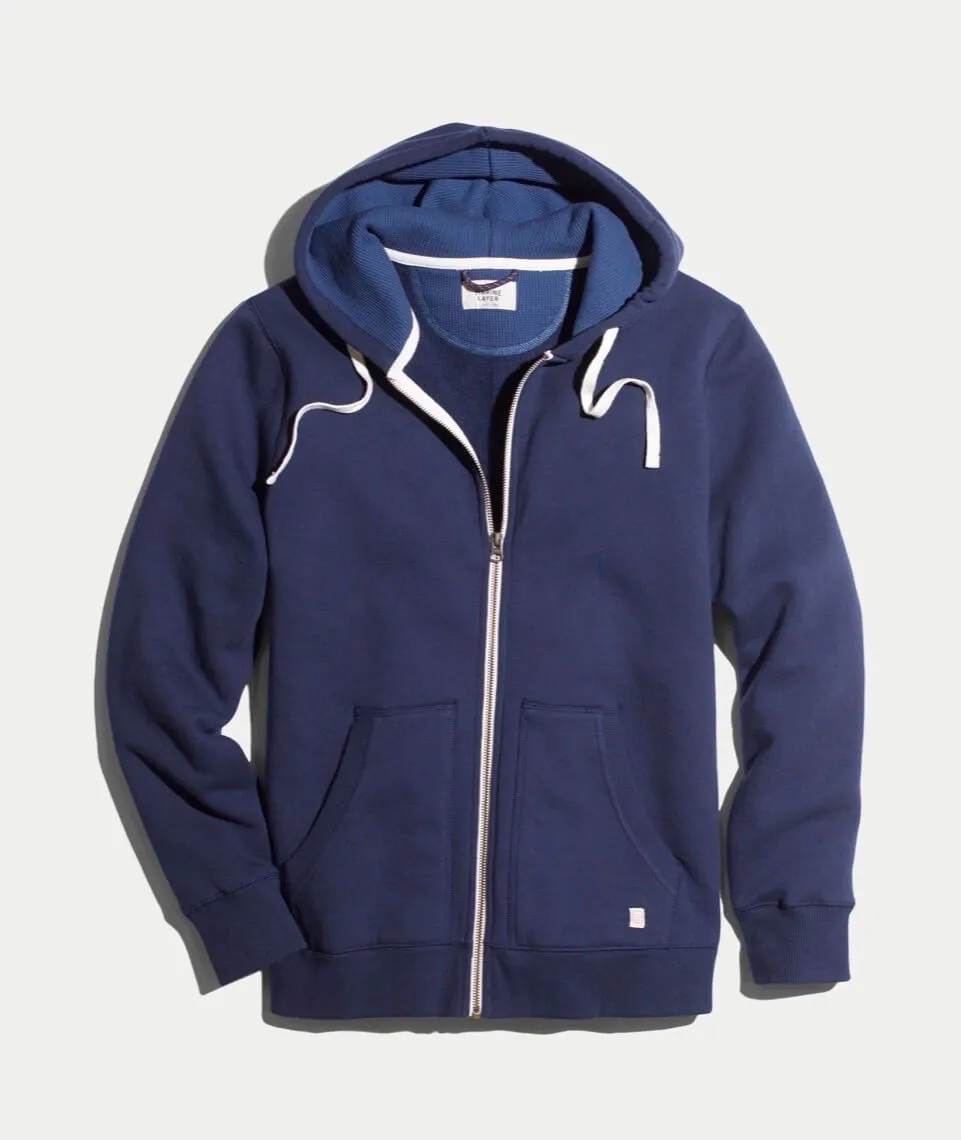 Walker Thermal Zip Hoodie sold by Marine Layer