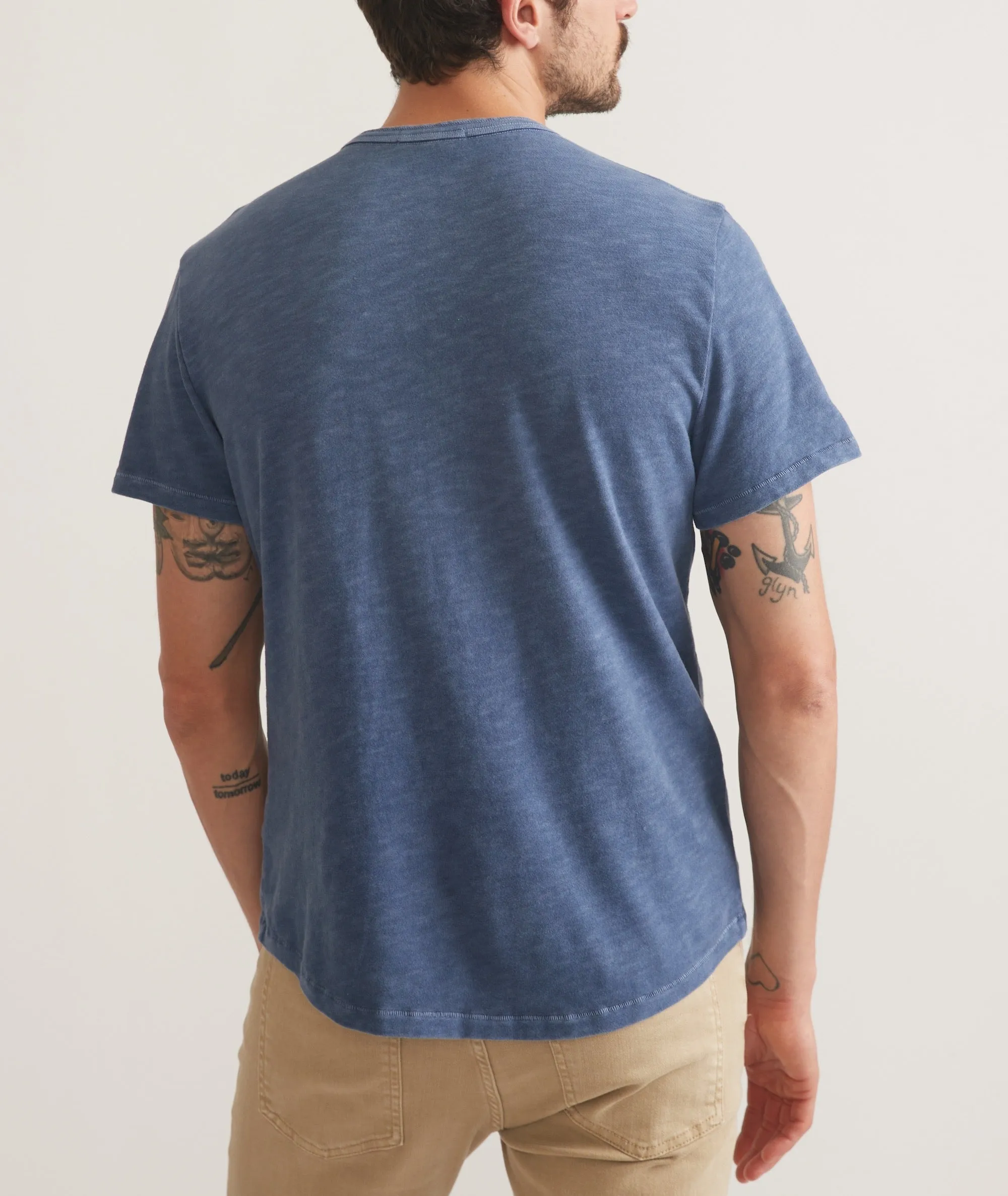 Vintage Heavy Slub Henley sold by Marine Layer product image thumbnail 5