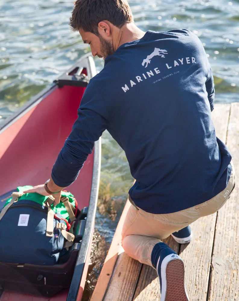 Alpine Club Longsleeve Graphic Tee sold by Marine Layer product image thumbnail 2