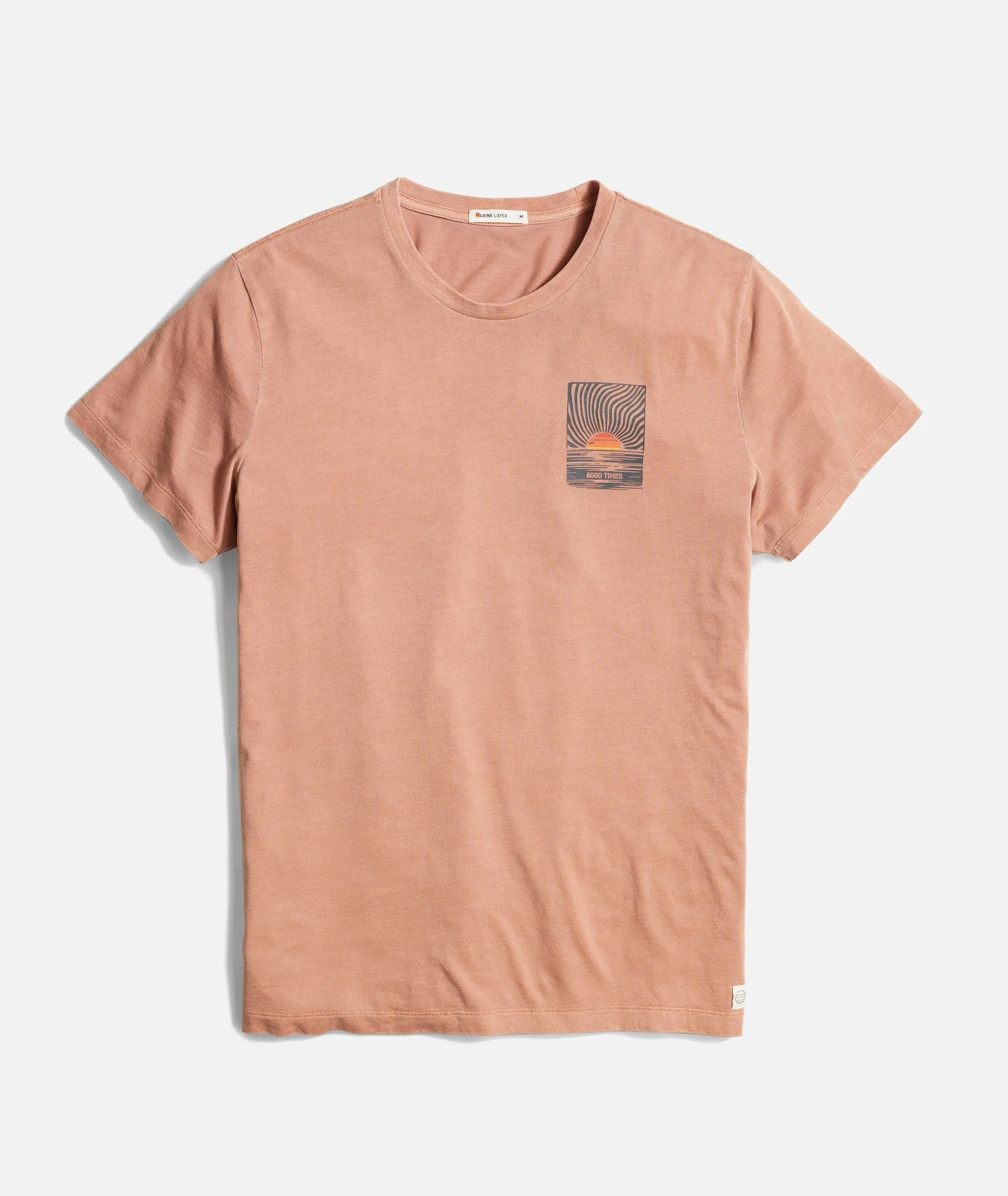Signature Crew Graphic Tee sold by Marine Layer