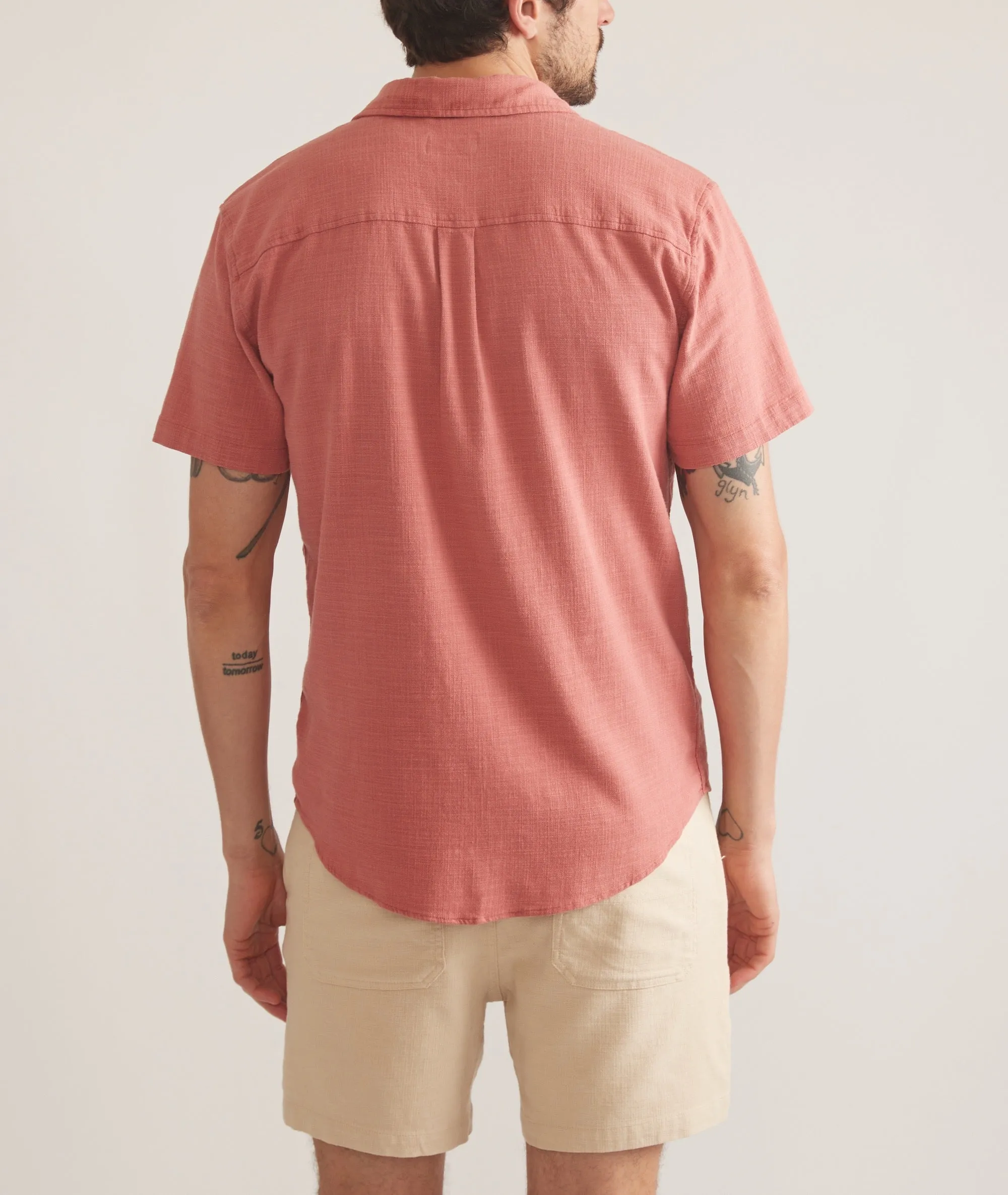 Stretch Selvage Short Sleeve Shirt sold by Marine Layer product image thumbnail 5