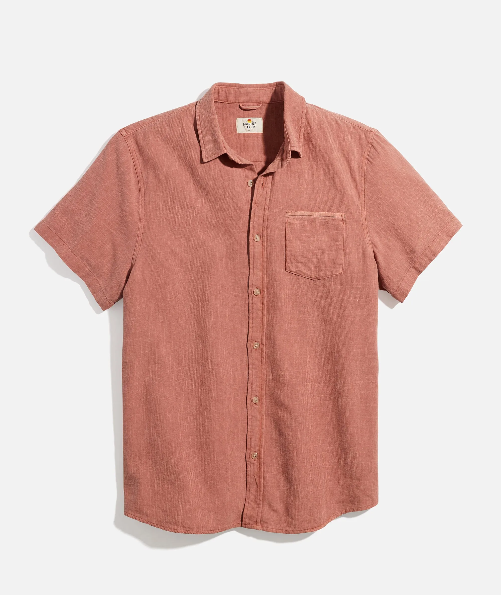 Stretch Selvage Short Sleeve Shirt sold by Marine Layer