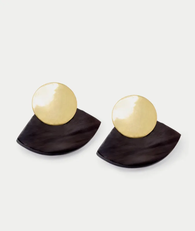 Soko Petite Horn Paddle Studs sold by Marine Layer