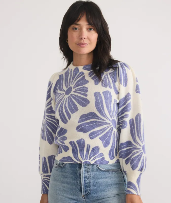 Alma Puff Sleeve Sweater sold by Marine Layer