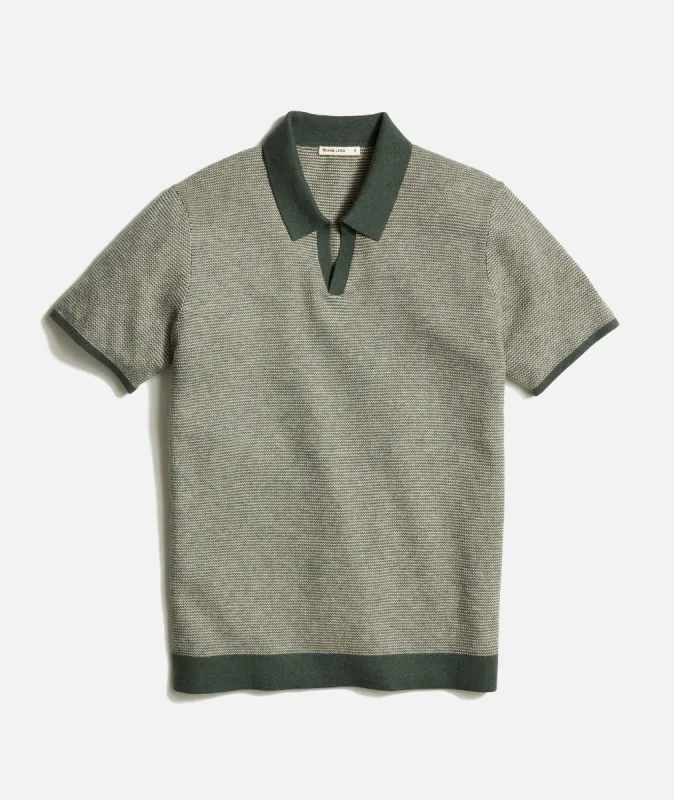 Liam Sweater Polo sold by Marine Layer