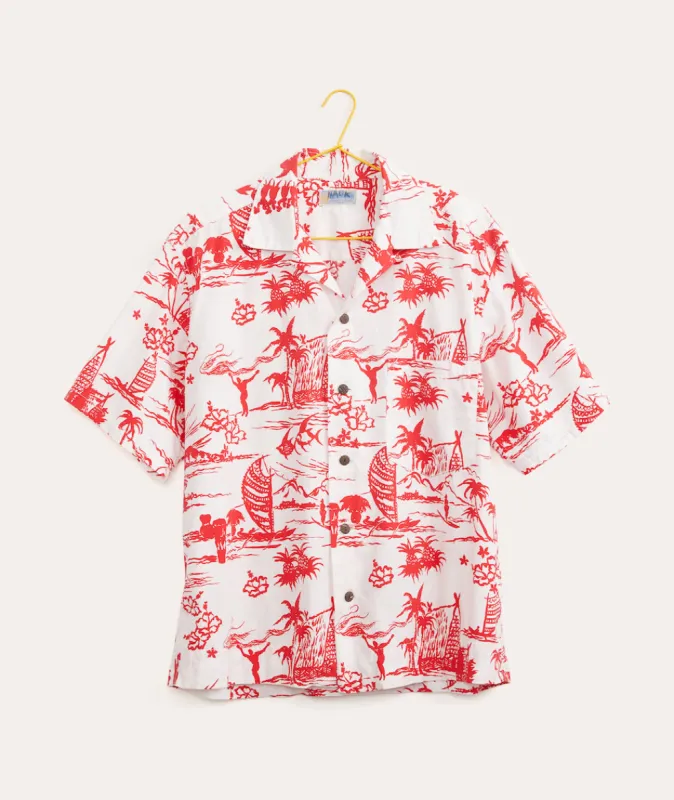 The Seal Beach Sailing Scene sold by Marine Layer