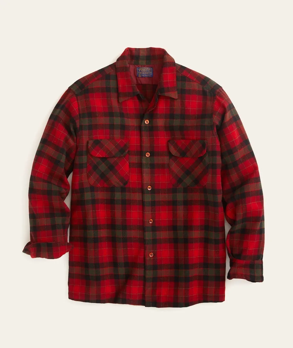 Vintage Red Plaid Pendleton sold by Marine Layer